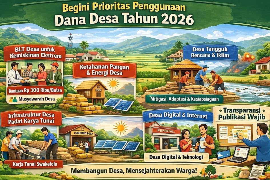 Prioritas Penggunaan Dana Desa Tahun 2026